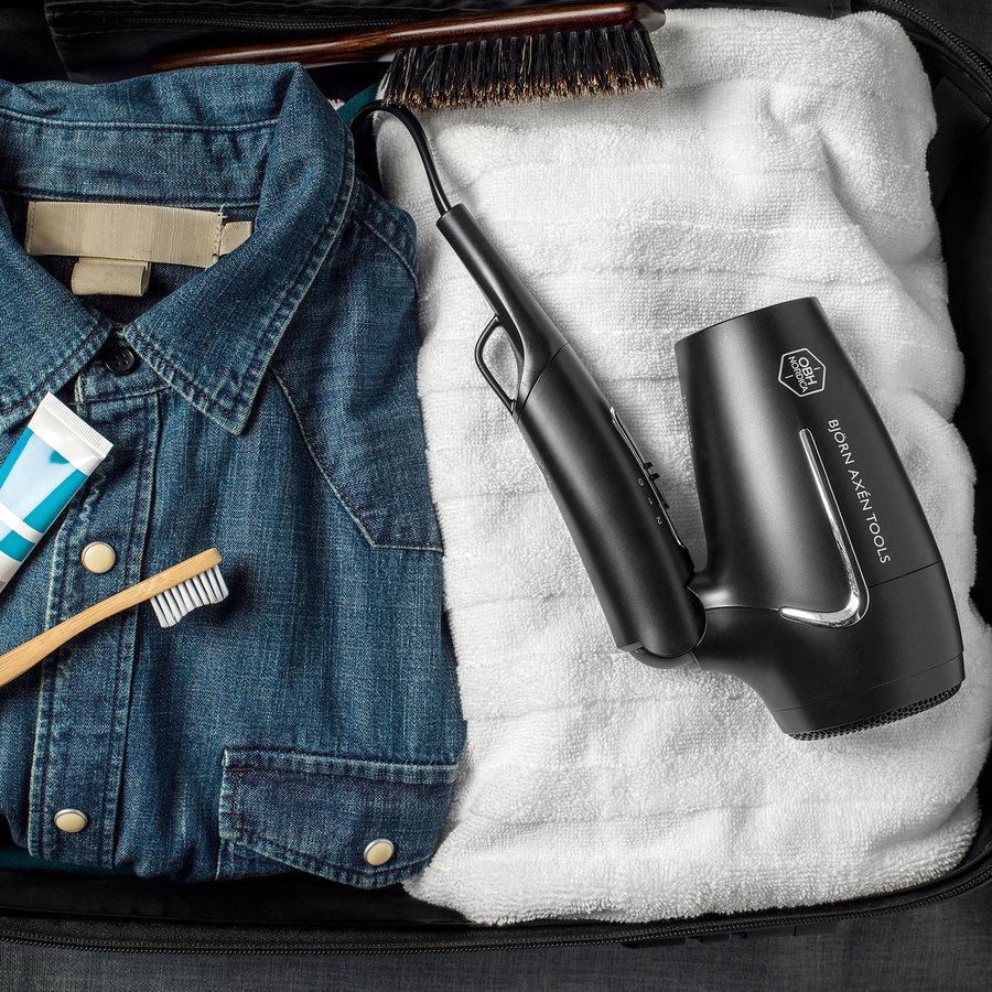 OBH Nordica Björn Axén Tools Flow Travel Hair Dryer