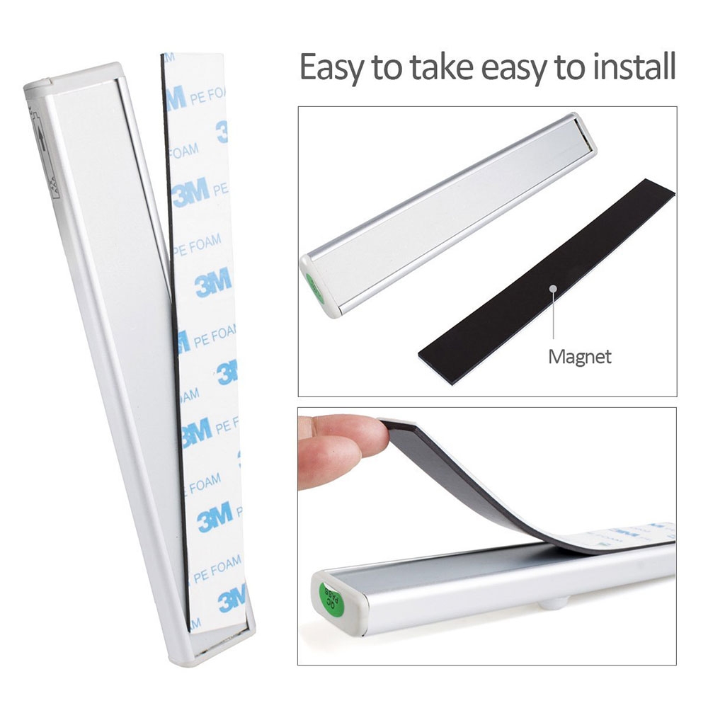Kabellose LED Lichtleiste Bewegungsmelder Motion Sensor - Kaltweiss