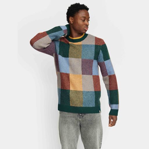 Revolution Knit Sweater, Darkgreen, L