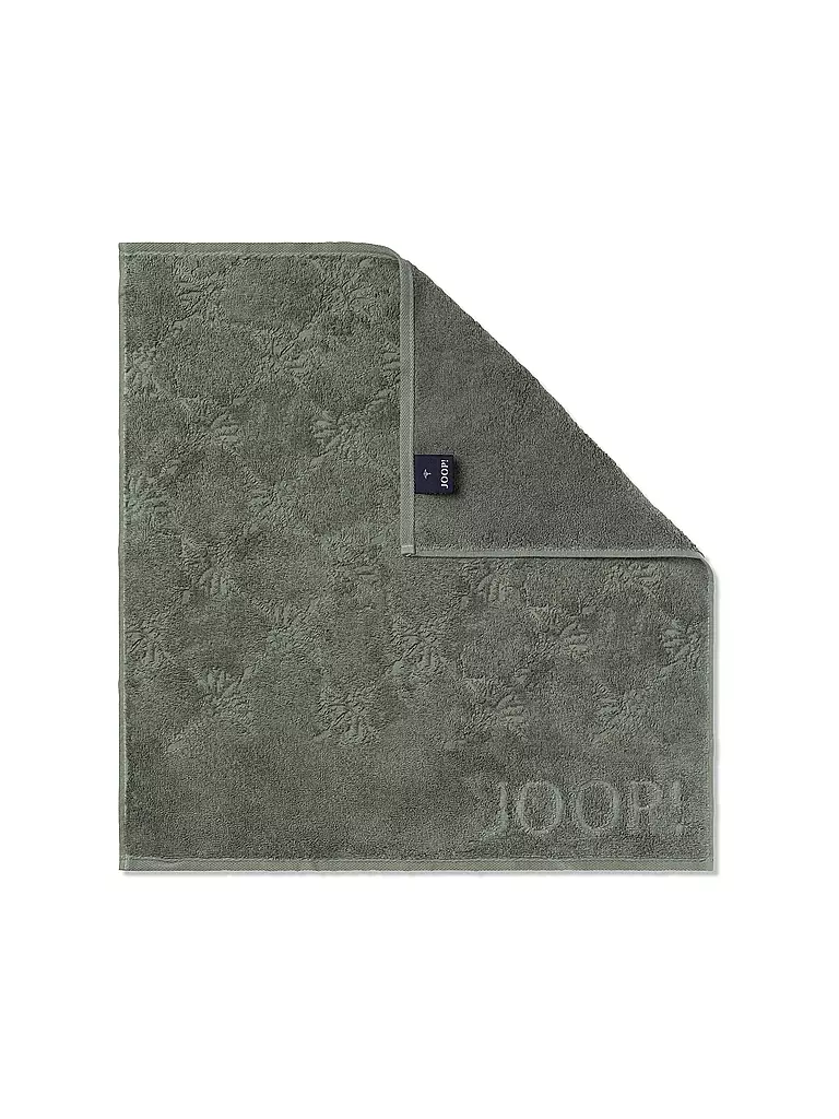 JOOP Küchenhandtuch 50x50cm Oliv olive