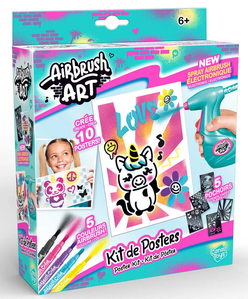 AIRBRUSH ART - POSTERS KIT