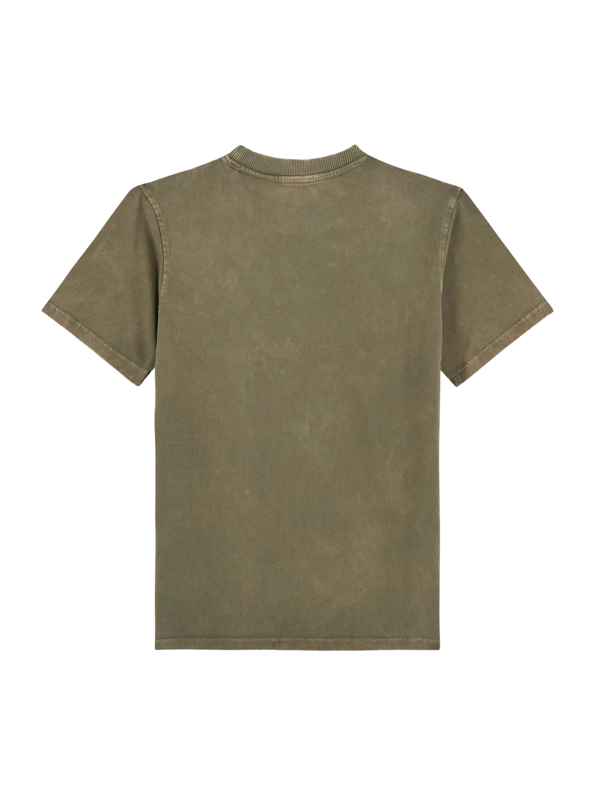 Camiseta de gola redonda oversized (tamanhos 7 a 16)
