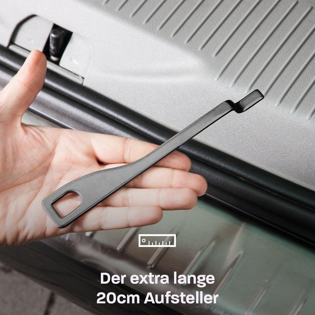 040Parts 20 cm achterklep steun - VW T7 T6 T5