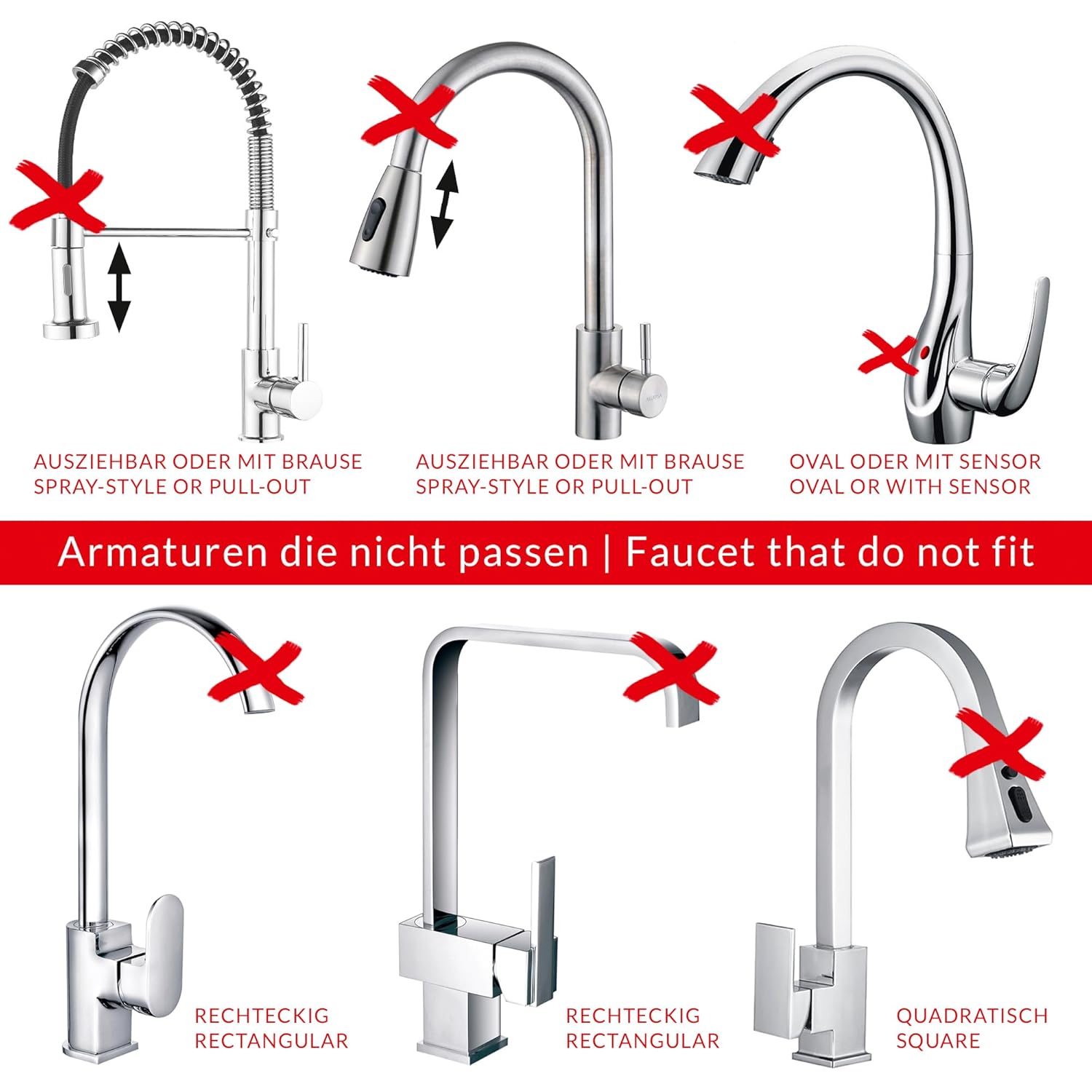S Viva EM Wasserhahnfilter schwarz - Wasserfilter mit Blockaktivkohle und EM Keramik, Schadstofffilter und Wasservitalisierung für Kalt- & Warmwasser