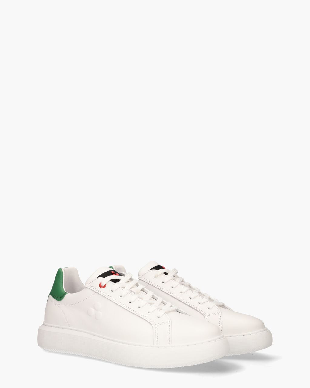 Peuterey Helica 02 Wit/Groen Herensneakers