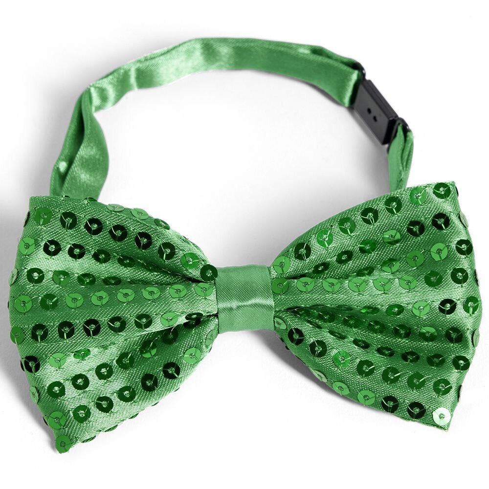 Kit bretelles, lunettes et noeud papillon Saint-Patrick vert