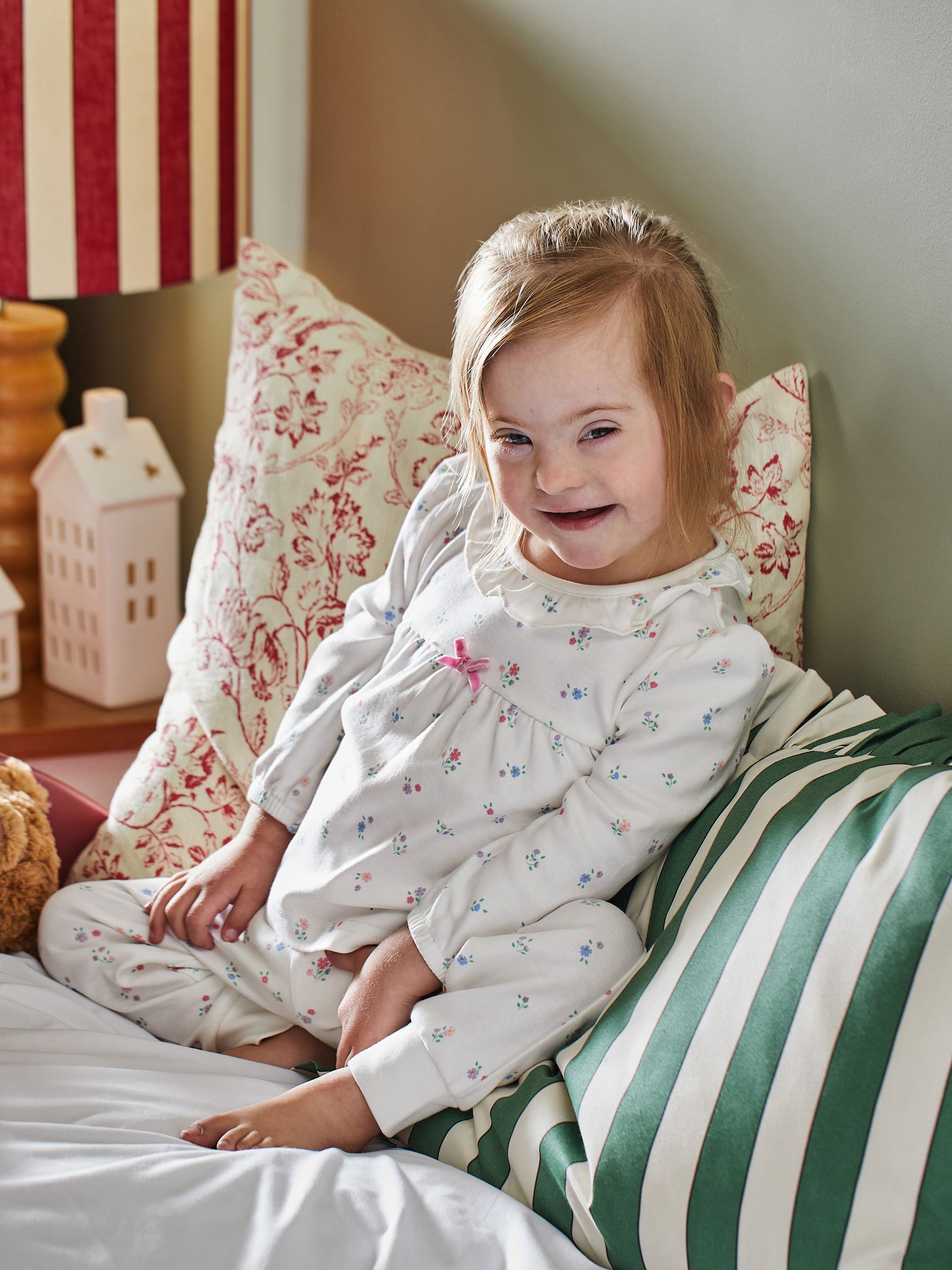 JoJo Maman Bébé - Mooie jersey pyjama met fijne print