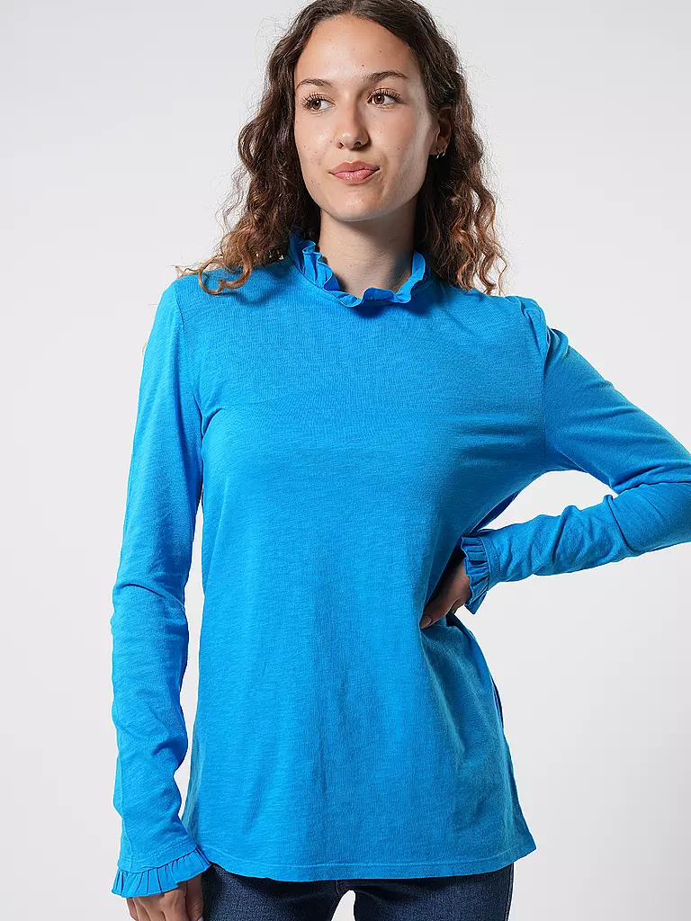 RICH & ROYAL Langarmshirt  blau