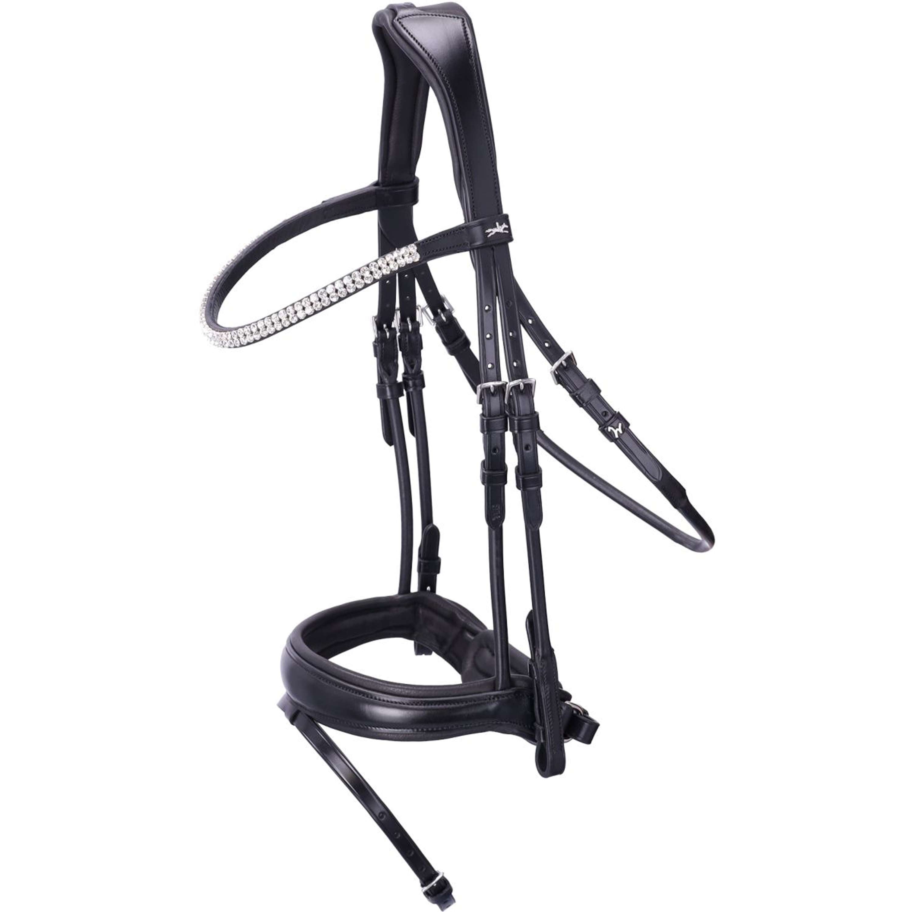Schockemöhle Trenshoofdstel SP Isabell Werth Johnny Zwart/Zilver