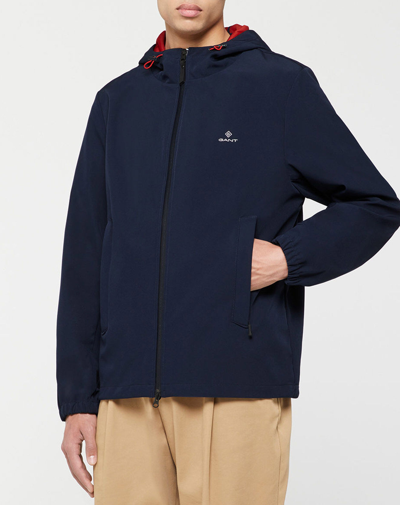 Gant Blouson Sport Technik Hood bleu