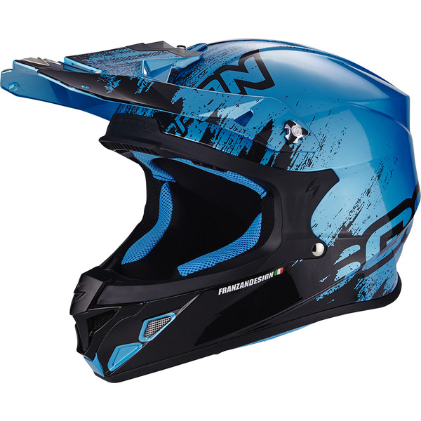 Scorpion - Casque VX-21 Air Mudirt Bleu / Noir