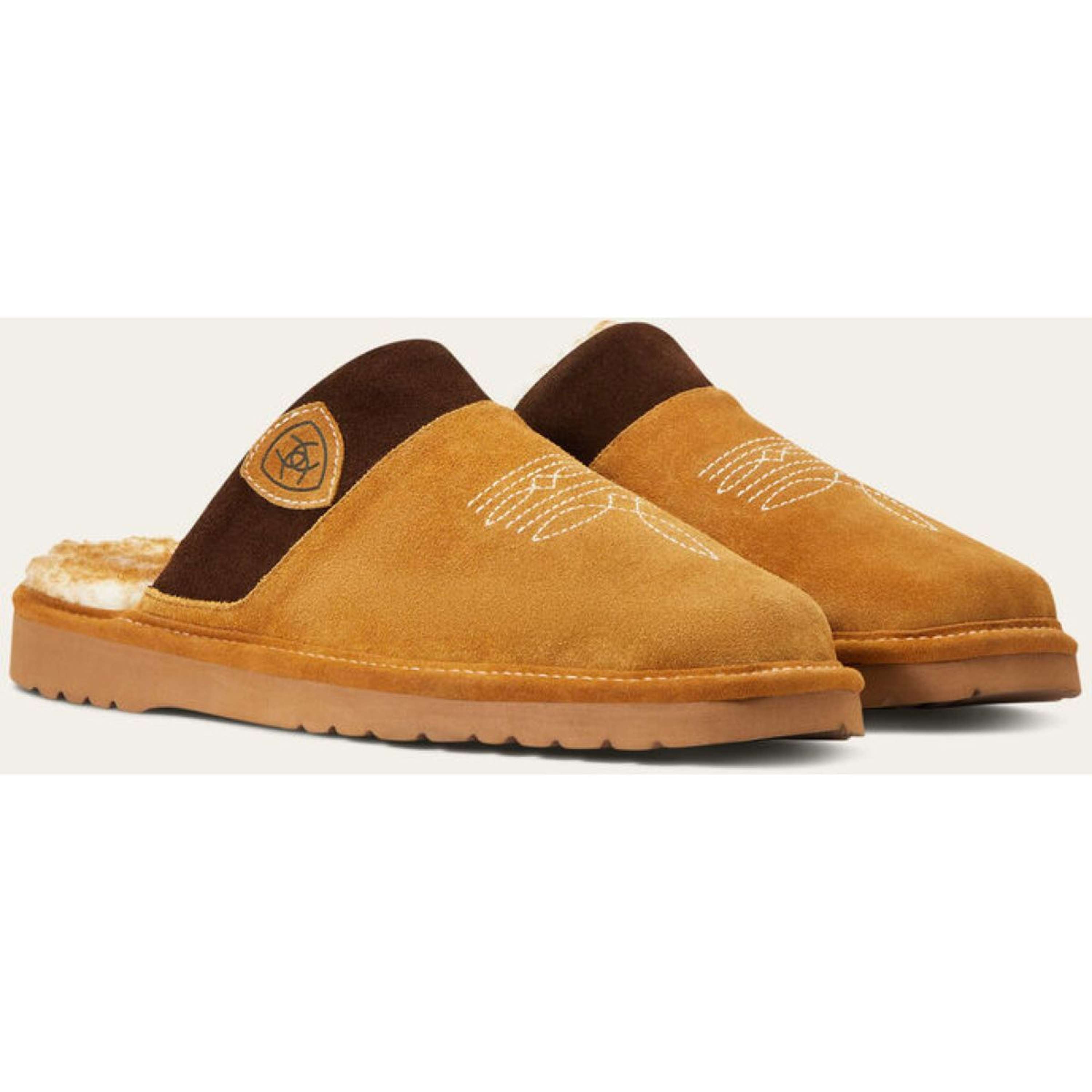 Ariat Pantoffel Silversmith Heren Chestnut