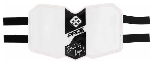 Plaque Latérale Pride Racing Blanc / Noir