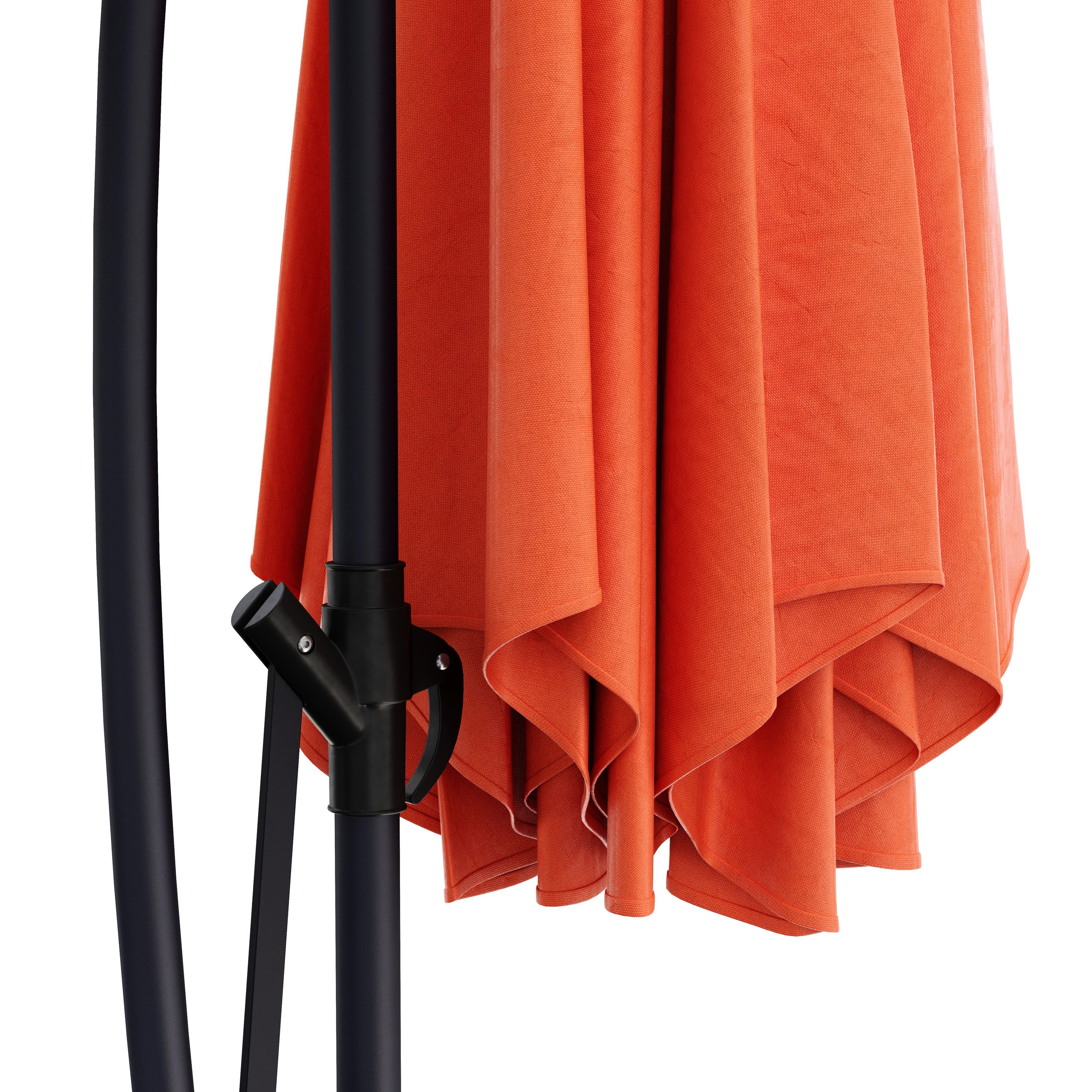 Sonnenschirm Ampelschirm SUN 350 cm orange