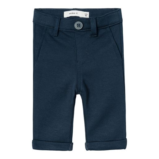Name It Silas Slim Comfort Bukser, Dark Sapphire, 74 cm