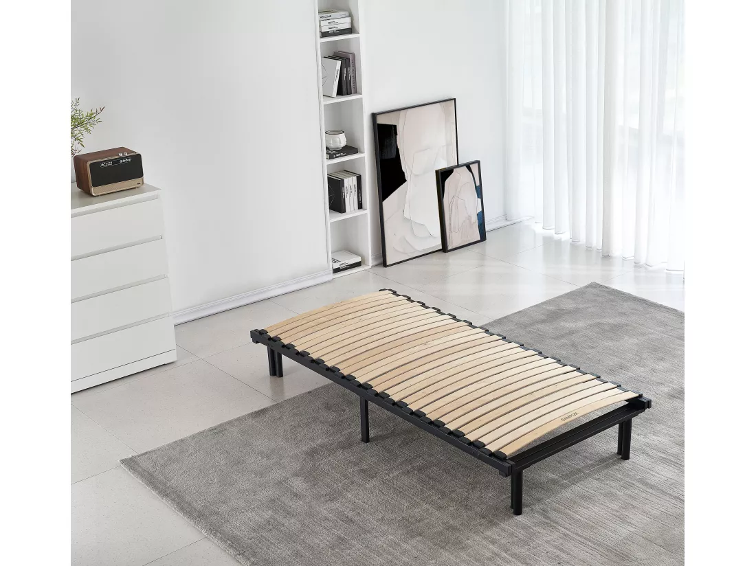 Sommier Extensible 90-180 x 200 cm - Sommier Peigne - Lattes Flexibles et résistantes