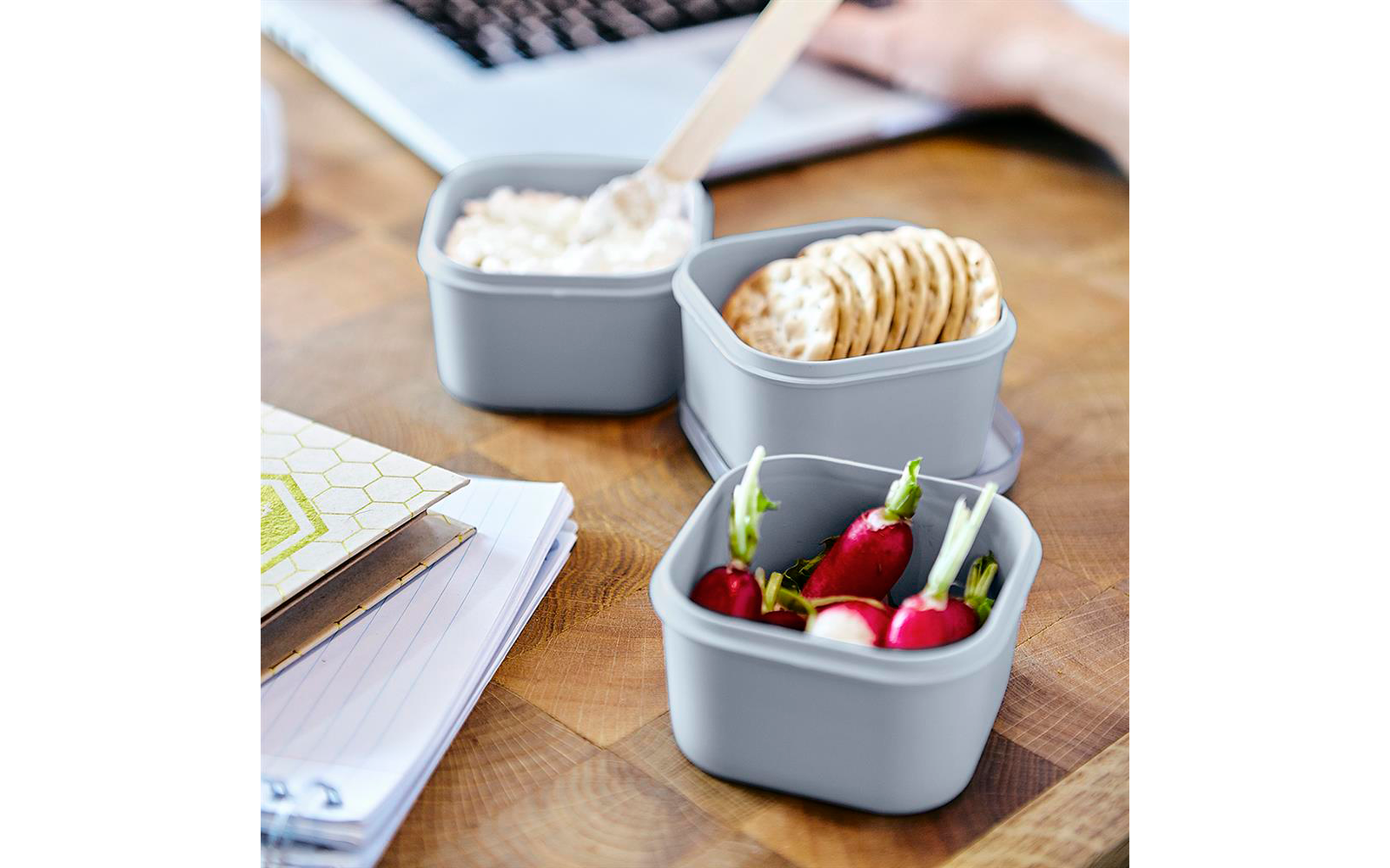 Sunware Sigma home Food to go Lunchbox 3er-Set  grün