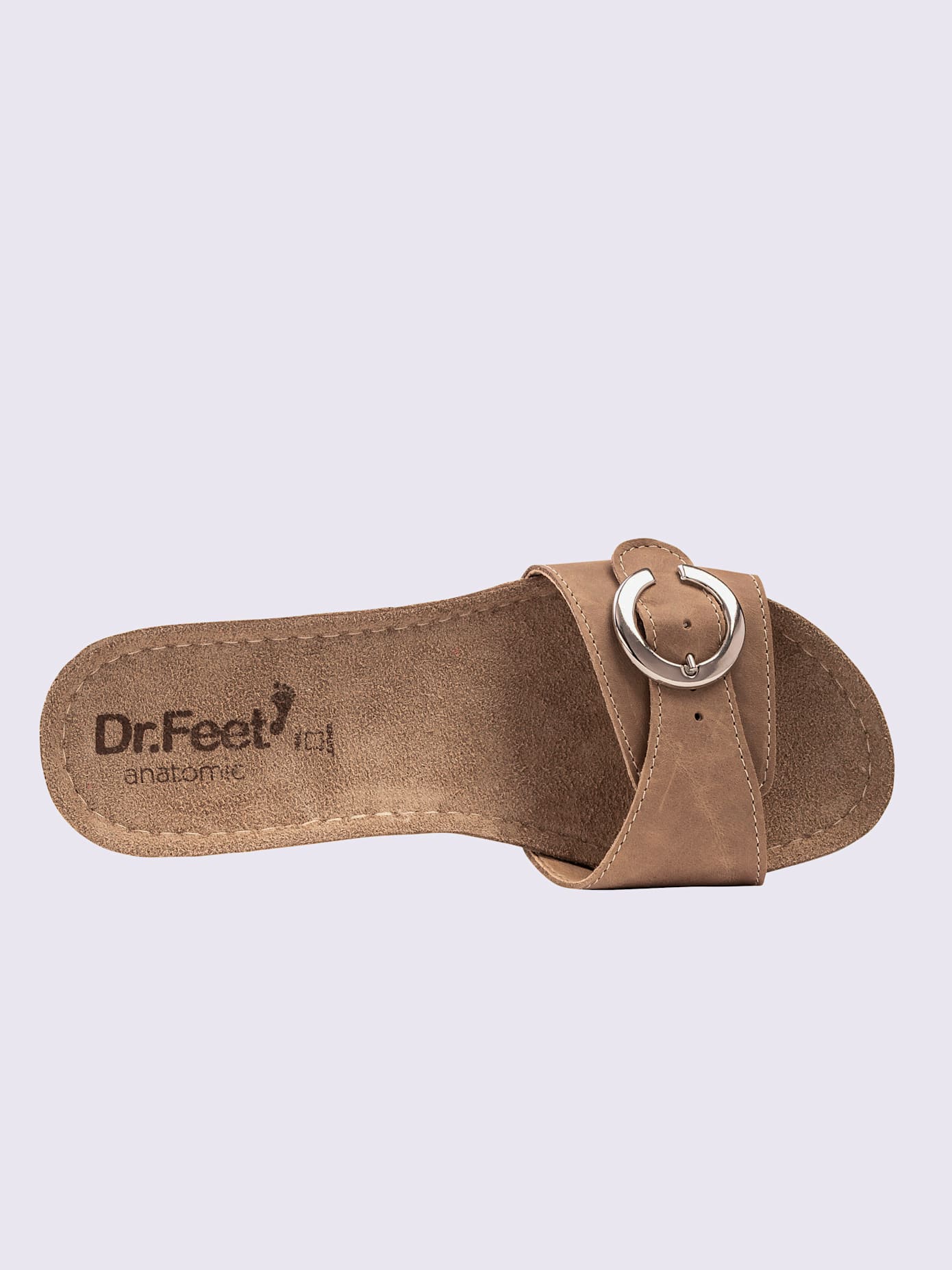 Chaussons cuir vachette
