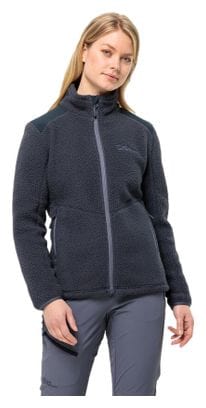 Polaire Femme Jack Wolfskin Kammweg Pile Gris