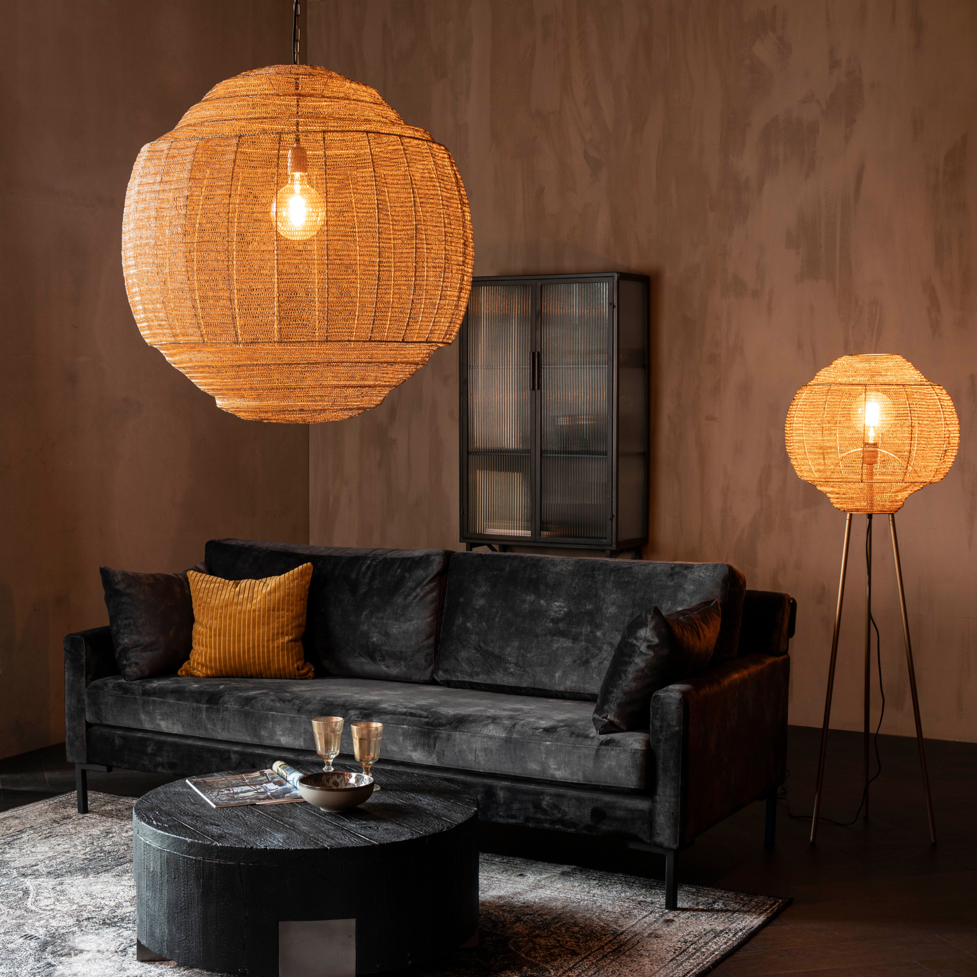 Vloerlamp Meezan Meezan Vloerlamp - Goud