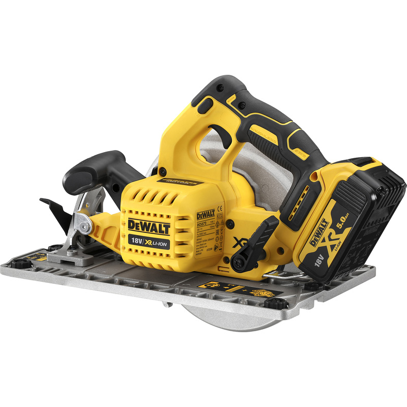 DeWALT DCS572NT-XJ 18v XR BL accu cirkelzaag (body) 18V Li-ion