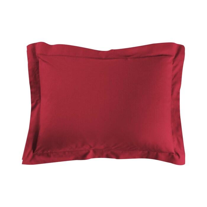 TAIE OREILLER 50X70CM UNI 57 FILS LINA MARSALA