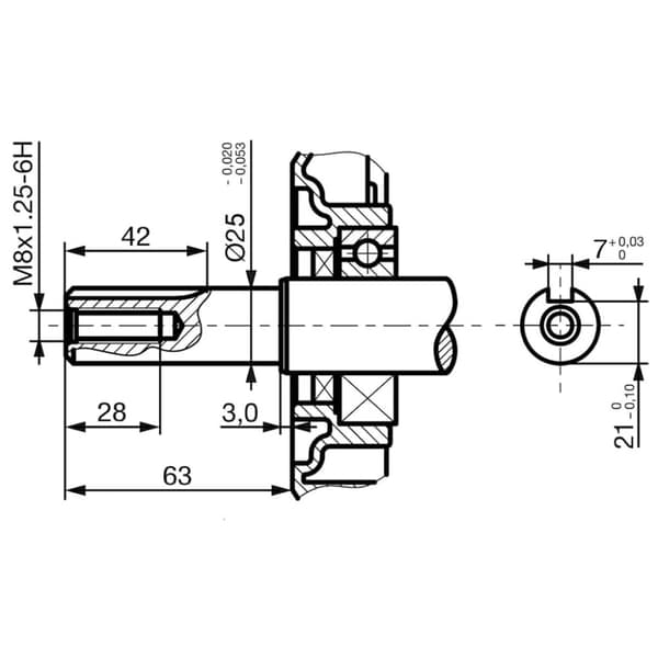 vidaXL Bensinmotor 15 HP 11 kW svart