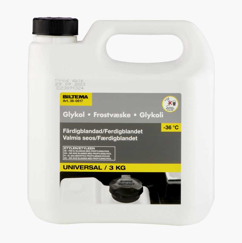 Glykol Universal, ferdig blandet, 3 kg