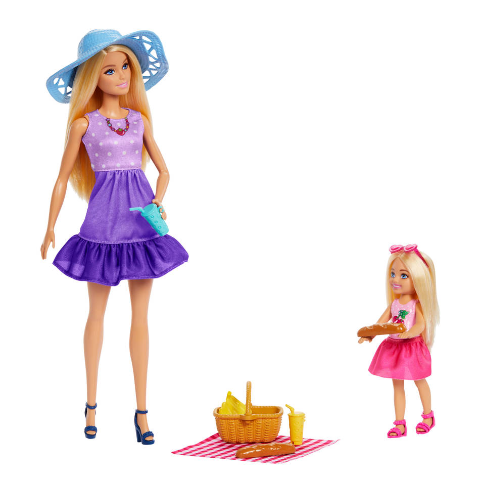 Barbie Familie & Vrienden picknickset
