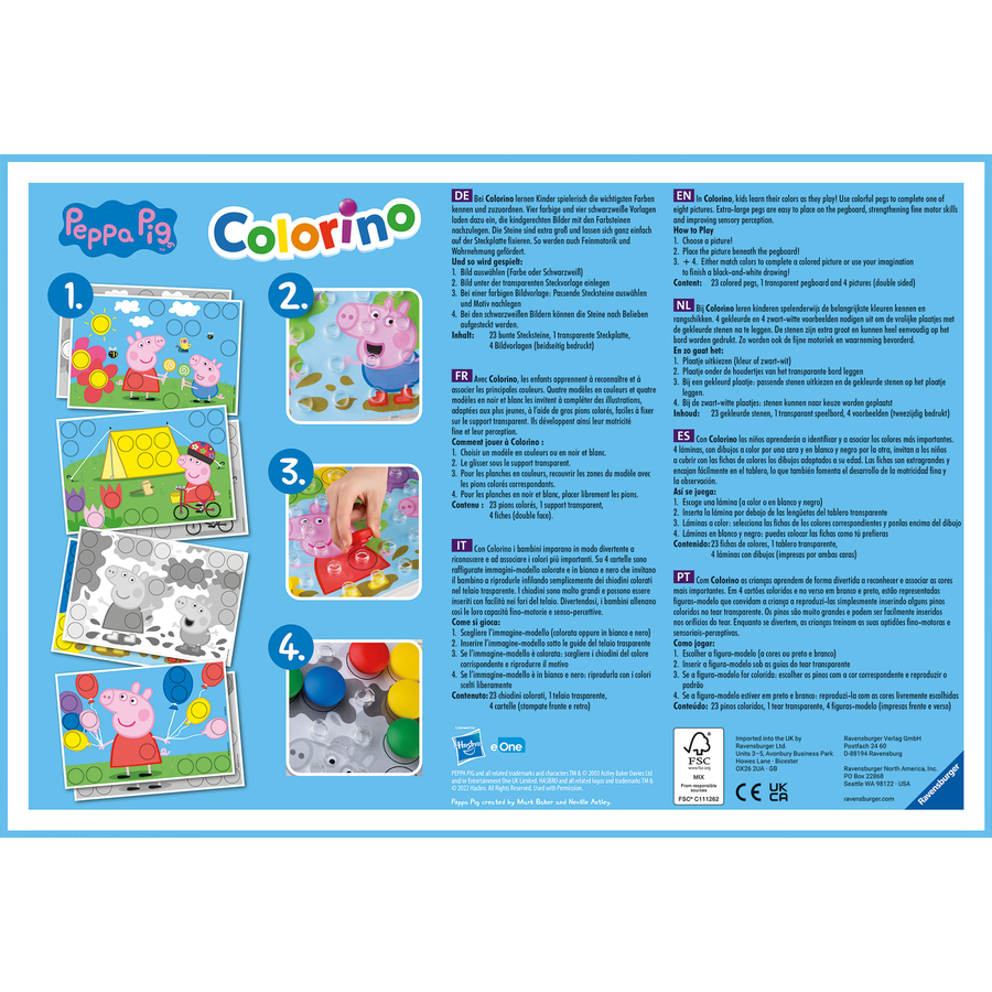 Ravensburger Peppa Pig Colorino