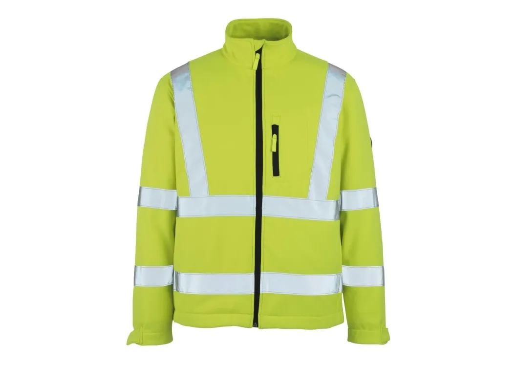 MASCOT 08005-159-17, Jakke, Mand, Hvid, Gul, L, Polyester, 265 g/m²