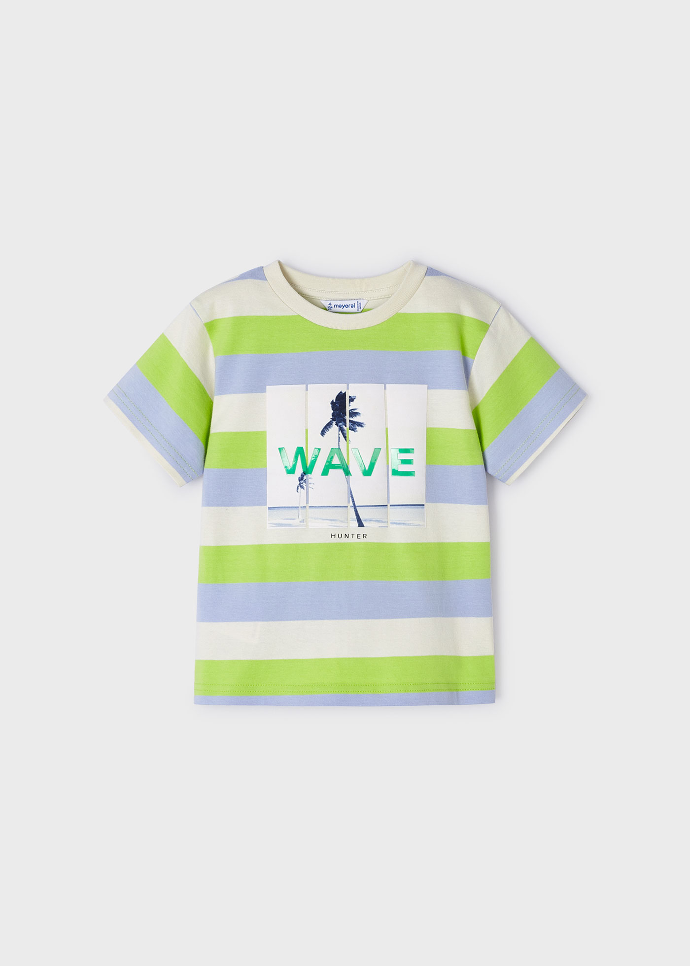 Camiseta listrada Better Cotton Riviera para meninos
