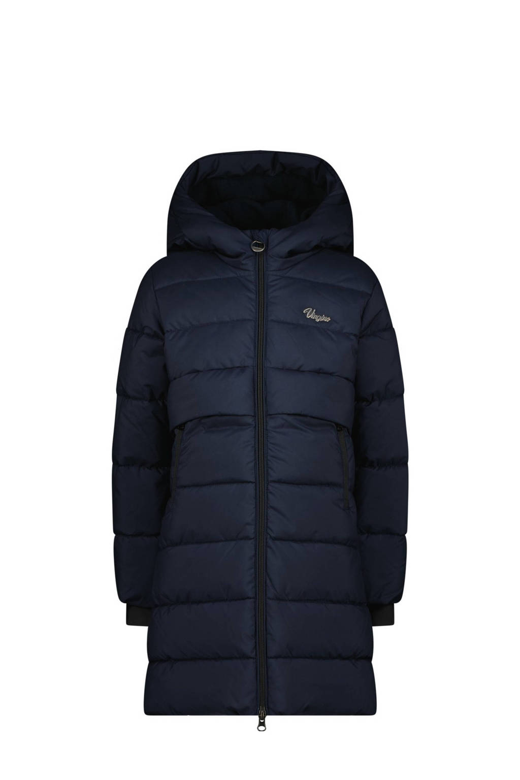 Vingino gewatteerde winterjas Tinja diep donkerblauw