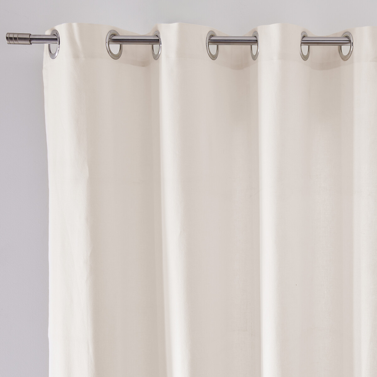 LA REDOUTE INTERIEURS<br>Cortina de algodão com ilhós Cenário