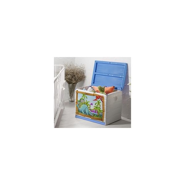 Plastiken Baú de Resina Dinossauros 260L 61X80X53CM - 81928861