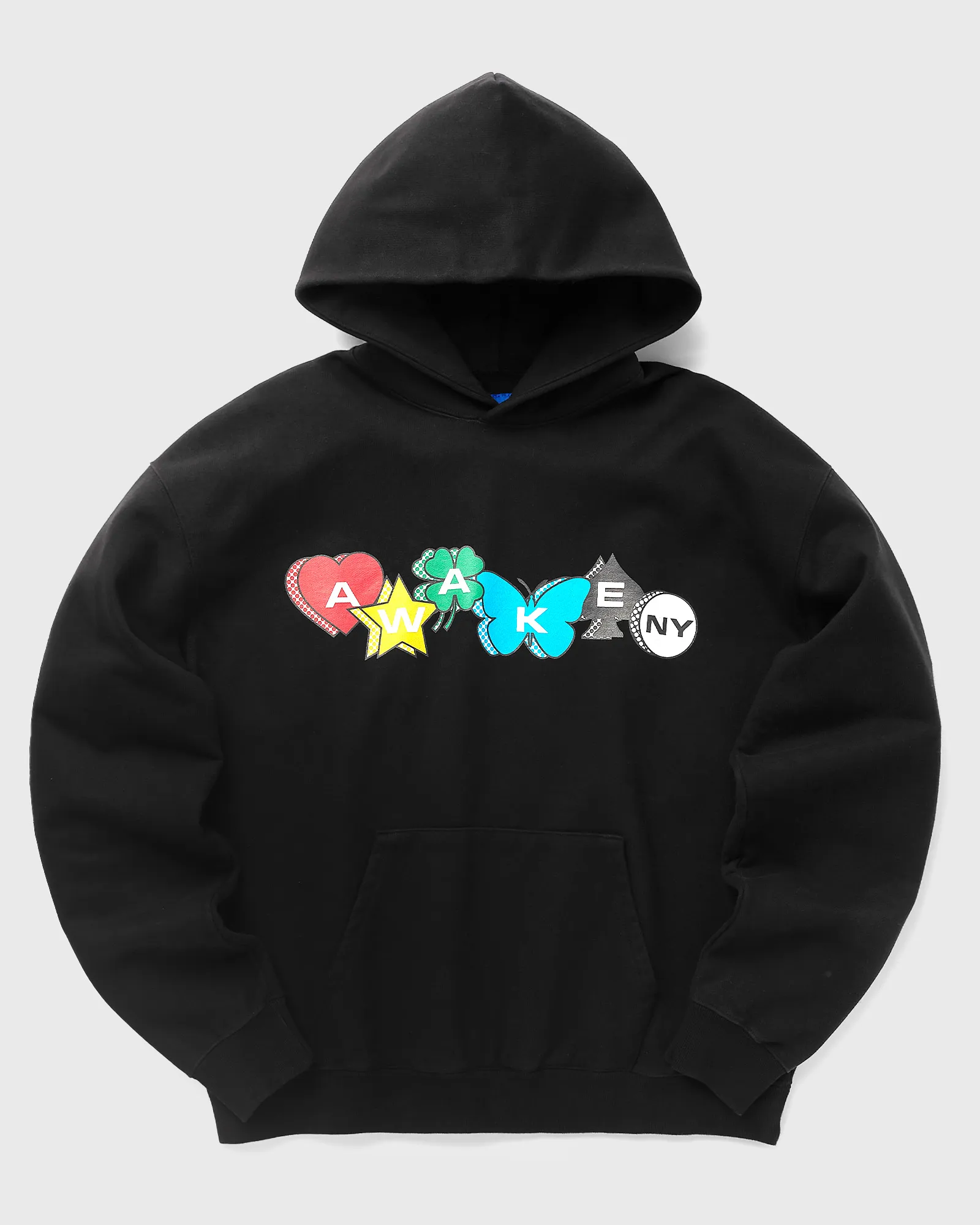 Moletom com capuz e logo estampado 