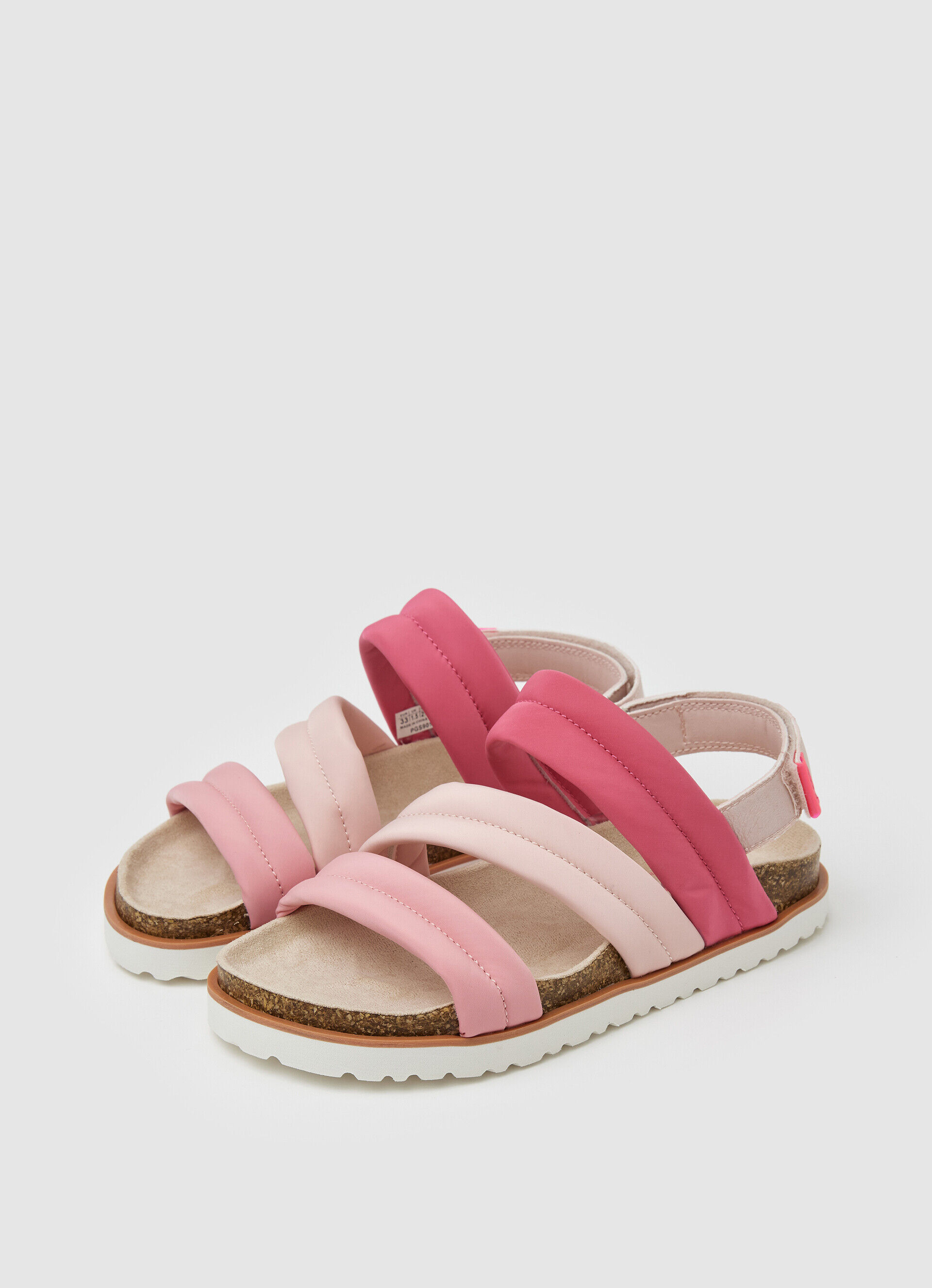Sandálias anatômicas Berlin Cloud - rosa de fábrica