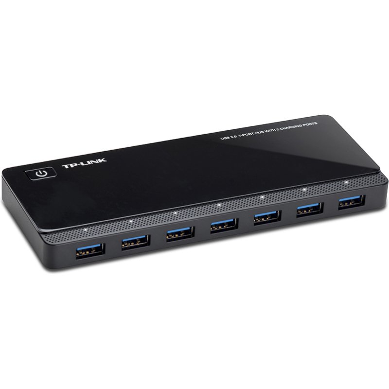 TP-Link UH720 hub & concentrateur USB 3.2 Gen 1 (3.1 Gen 1) Micro-B 5000 Mbit/s Noir