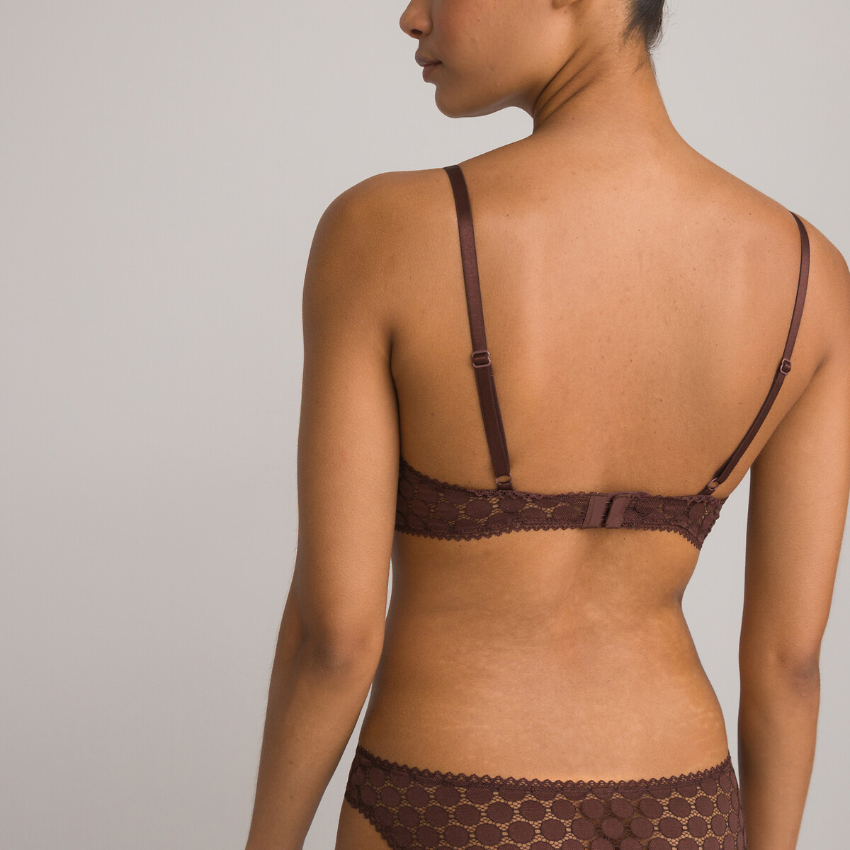 COLEÇÕES LA REDOUTE<br>Sutiã triangular em renda, Meylo