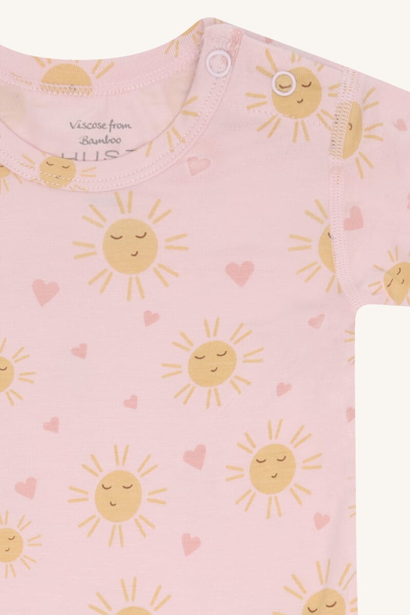 Buller Body Monkey Sun chalk pink - Hust & Claire - Rumpetroll