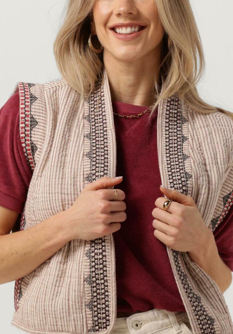 BY-BAR zand by-bar gilet isla handloom jacket