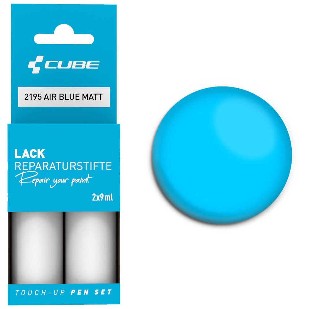 Cube Lackreparaturstift Set AIR BLUE matt kaufen | Bike-Discount