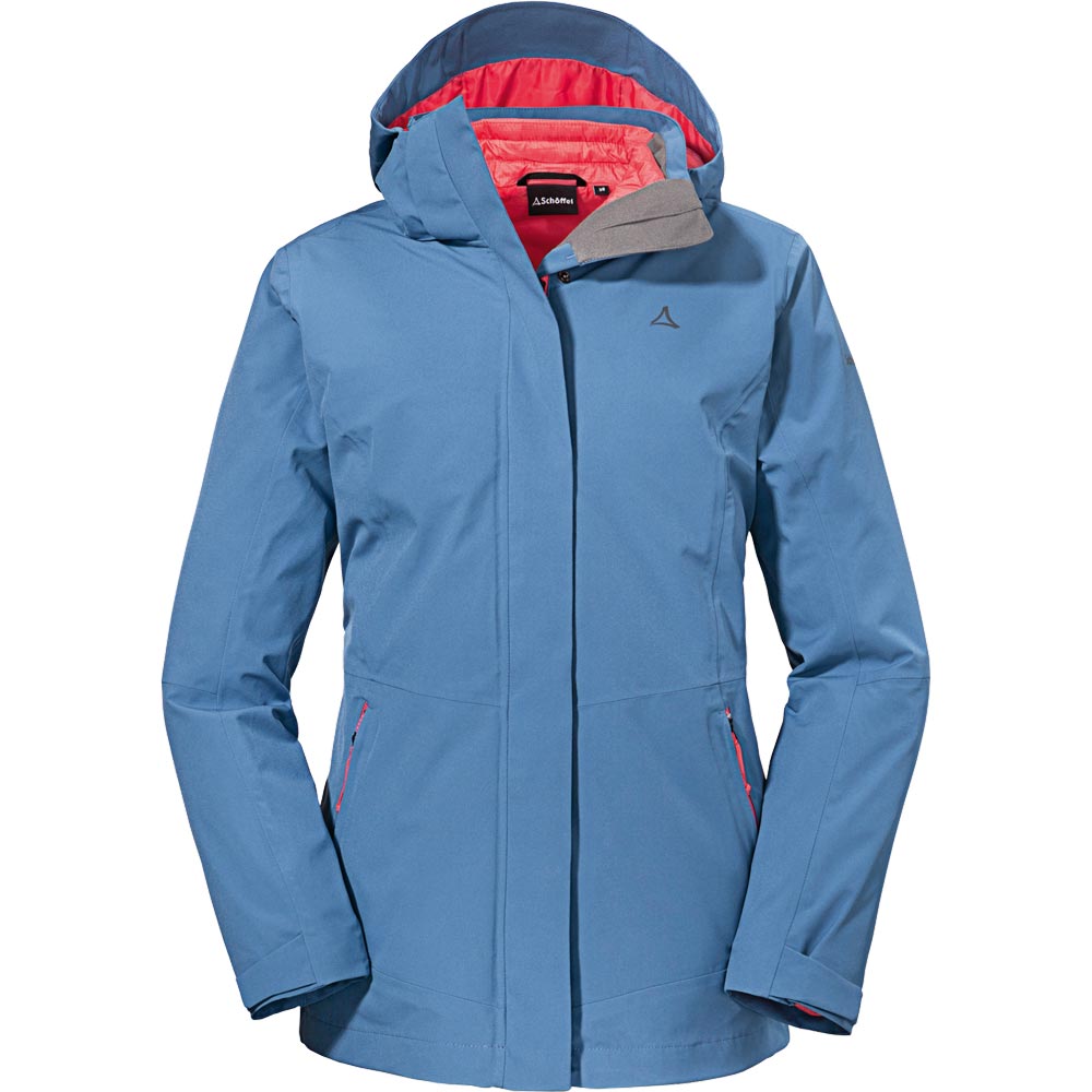 Schöffel Auerspitz L 3in1 Wanderjacke Damen daisyblue