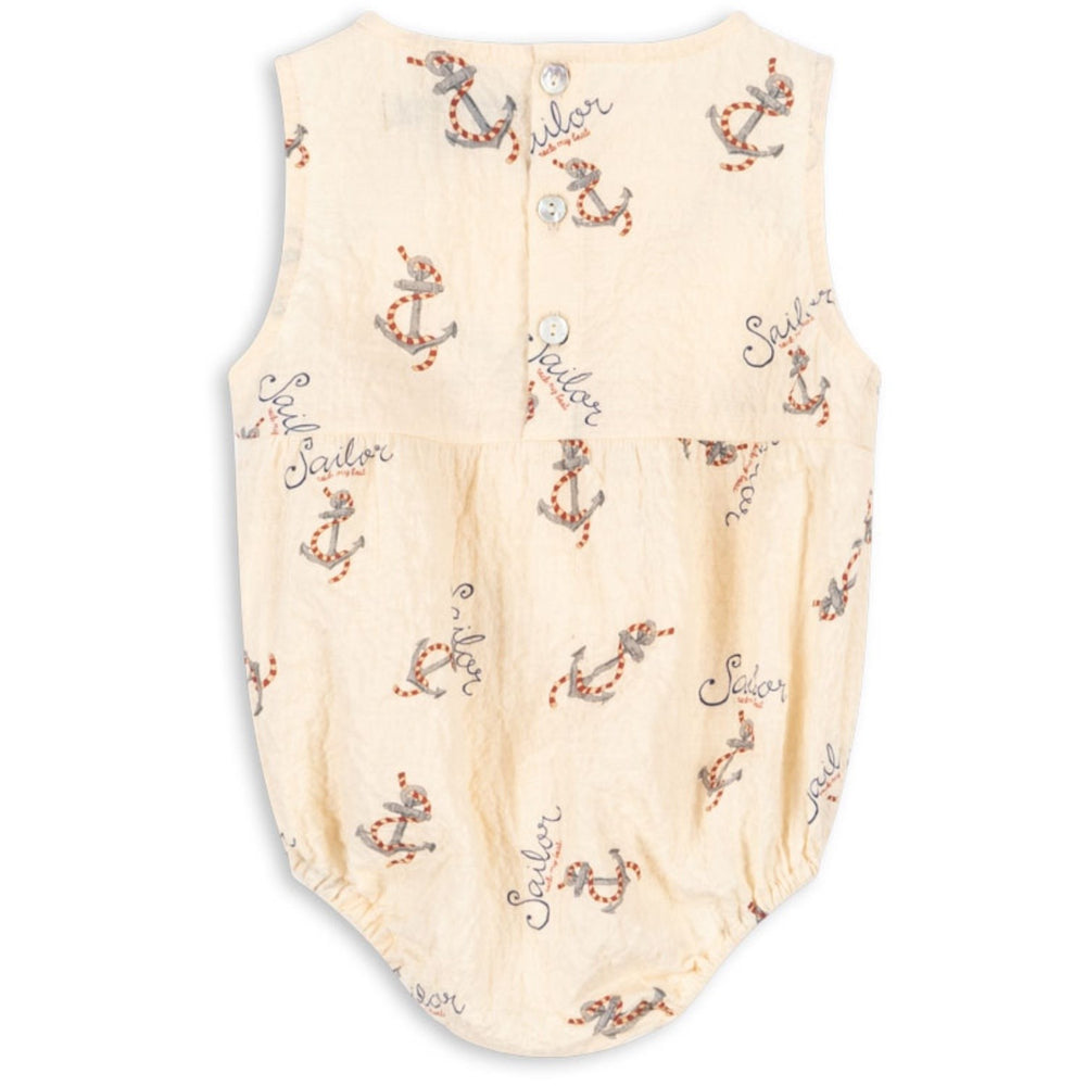 Køb Konges Sløjd Rock My Boat Elliot Romper GOTS