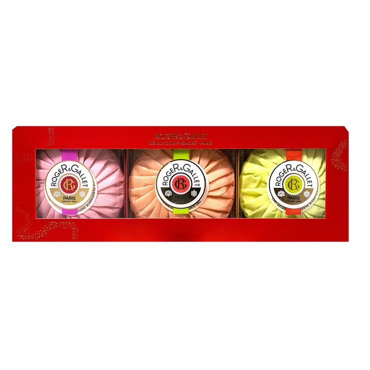 Coffret trio savons parfumés