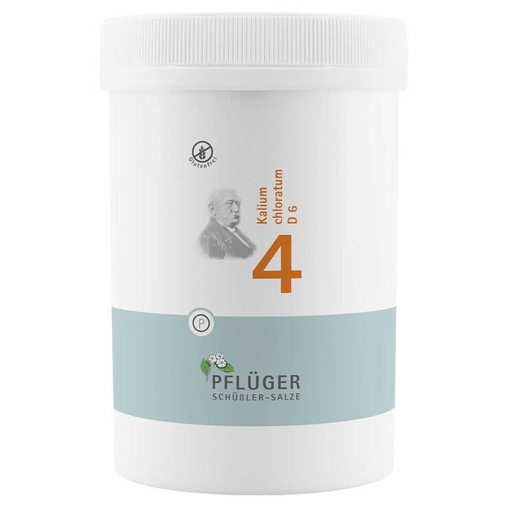 Biochemie Pflüger 4 Kalium chloratum D 6 Tabletten, 4000 St