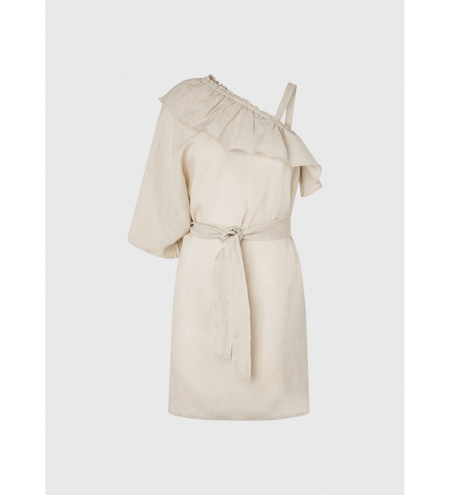 Vestido bege Polinas da Pepe Jeans