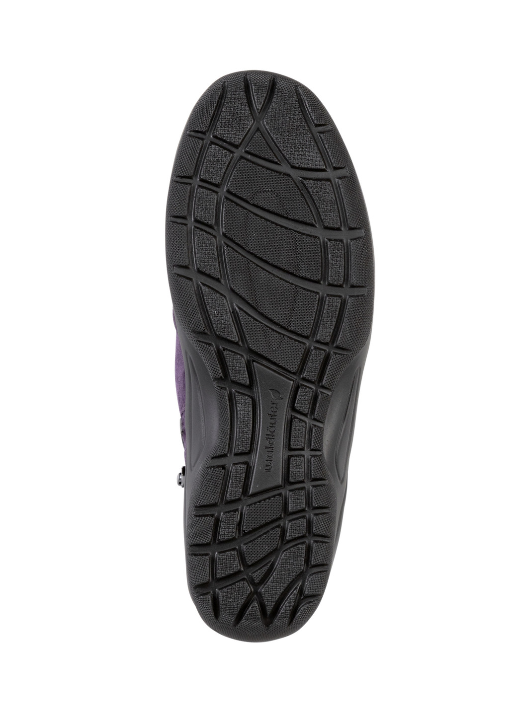 Waldläufer Schnür-Bootie aus weichem Veloursleder