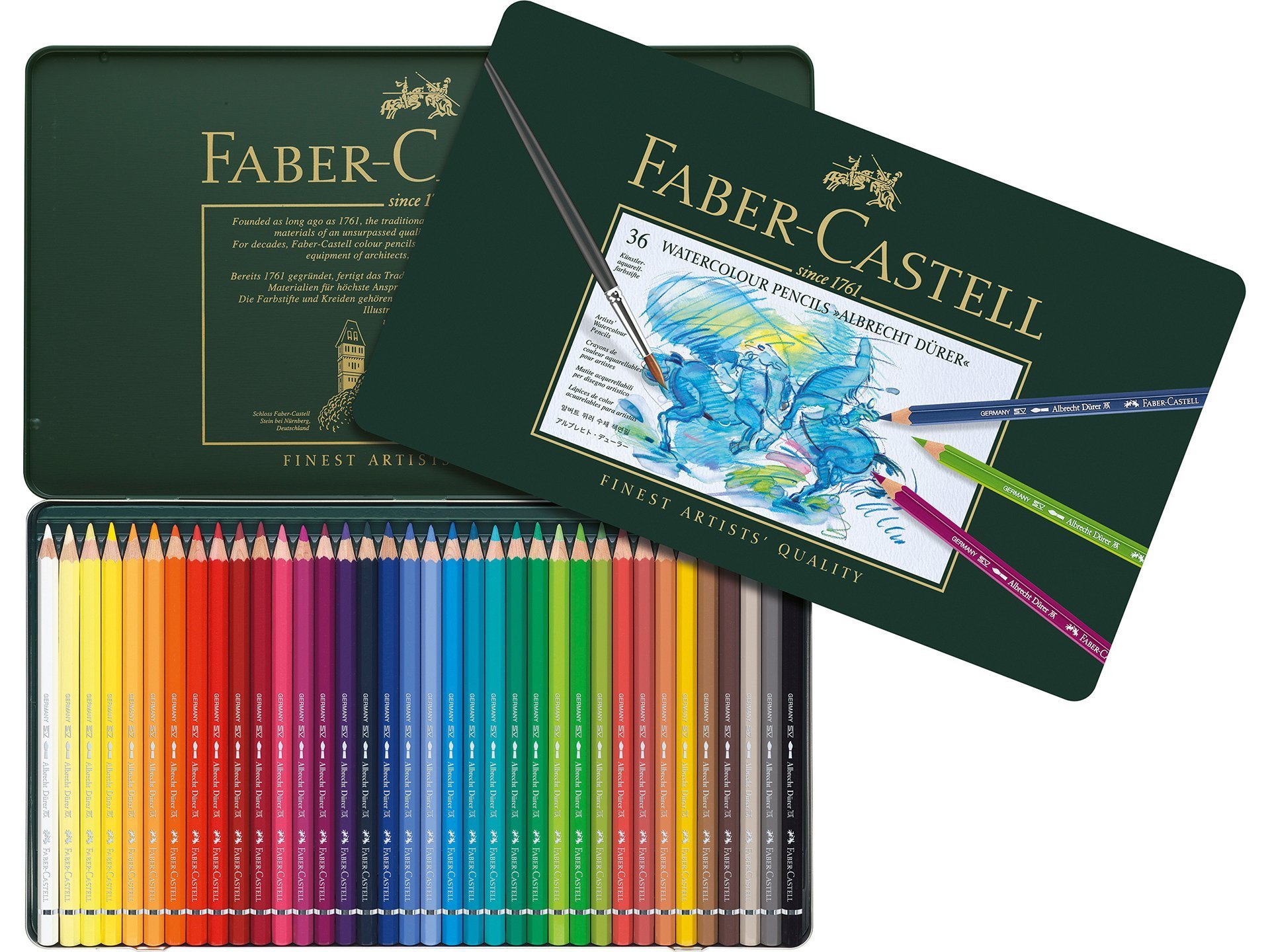 Faber-Castell Aquarellstifte Albr. Dürer, 36er-Set