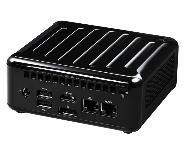 ASRock Mars - Barebone - kompakt PC - 1 x Ryzen 3 4300U / op til 3.7 GHz - RAM 0 GB - Radeon Graphics - Gigabit Ethernet